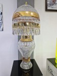 The lamp is decorated with crystal hooves 32% PbO