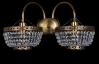 Practical strass wall light