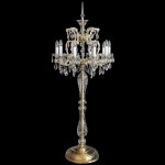 Same lamp with crystal almonds (optional)