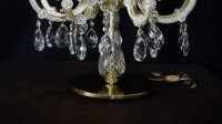Solid gold crystal Table lamp Maria Theresa