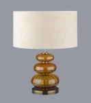 AMBER GLASS - the same lamp with three balls (OPTIONAL)