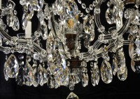 The lower part of the copy of the antique chandelier of Maria Theresa
