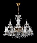 General view of the Moroccan style crystal chandelier