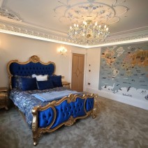 Crystal lighting in spaces with low ceilings (less than 2.4 meters/ 8 ft)