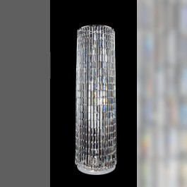 Luxurious massive floor lamp made of crystal glass - CRYSTAL TOWER
