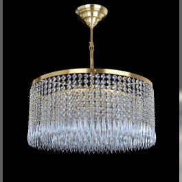 Luxury drum crystal chandelier dia 50 cm