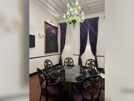 The chandelier is also suitable for spaces with old furniture, etc.