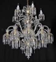 Large Baccarat crystal chandelier 30 bulbs