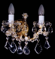 The 2-bulbs Maria Theresa wall light