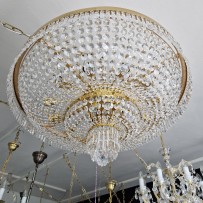 Contemporary, similar chandeliers of our production