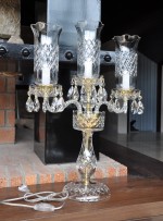 A luxury table lamp in the same style