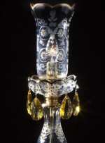 Detail of small Swarovski Amer crystals