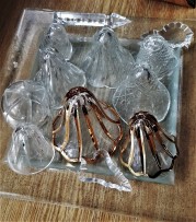 Cut glass bells - options