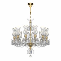 12-arm chandelier 85 x 85 cm