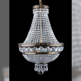 Imitation of a strass antique chandelier