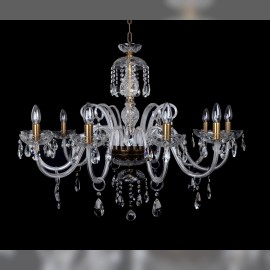 Crystal chandelier for mounting in the dining room