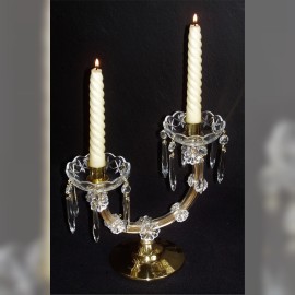 Maria Theresa lamp for two candles to illuminate the festive table.