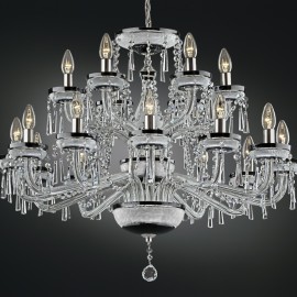 The crystal chandelier Black & White