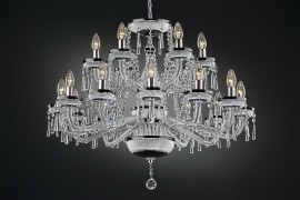 The crystal chandelier Black & White