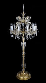 Luxurious high floor lamp of Maria Theresa
