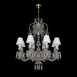 Luxury collection I. of Bohemian crystal chandeliers with diamond cut & deep hand cut