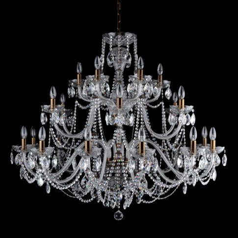 A large affordable crystal chandelier