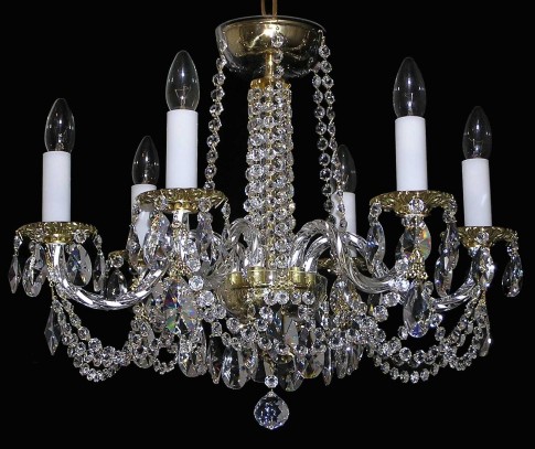 Smaller crystal chandelier from Swarovski crystal