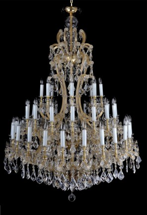 Large Maria Theresa chandelier