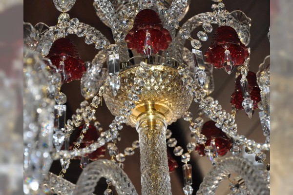 Ruby bells in Baccarat style
