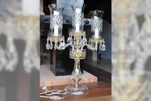 Lighting vases - Baccarat style 1